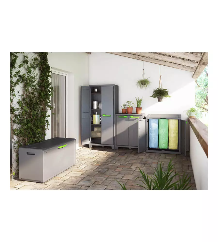 ARMADIO KETER ALTO "MOBY" IN RESINA, 80X44X182 CM